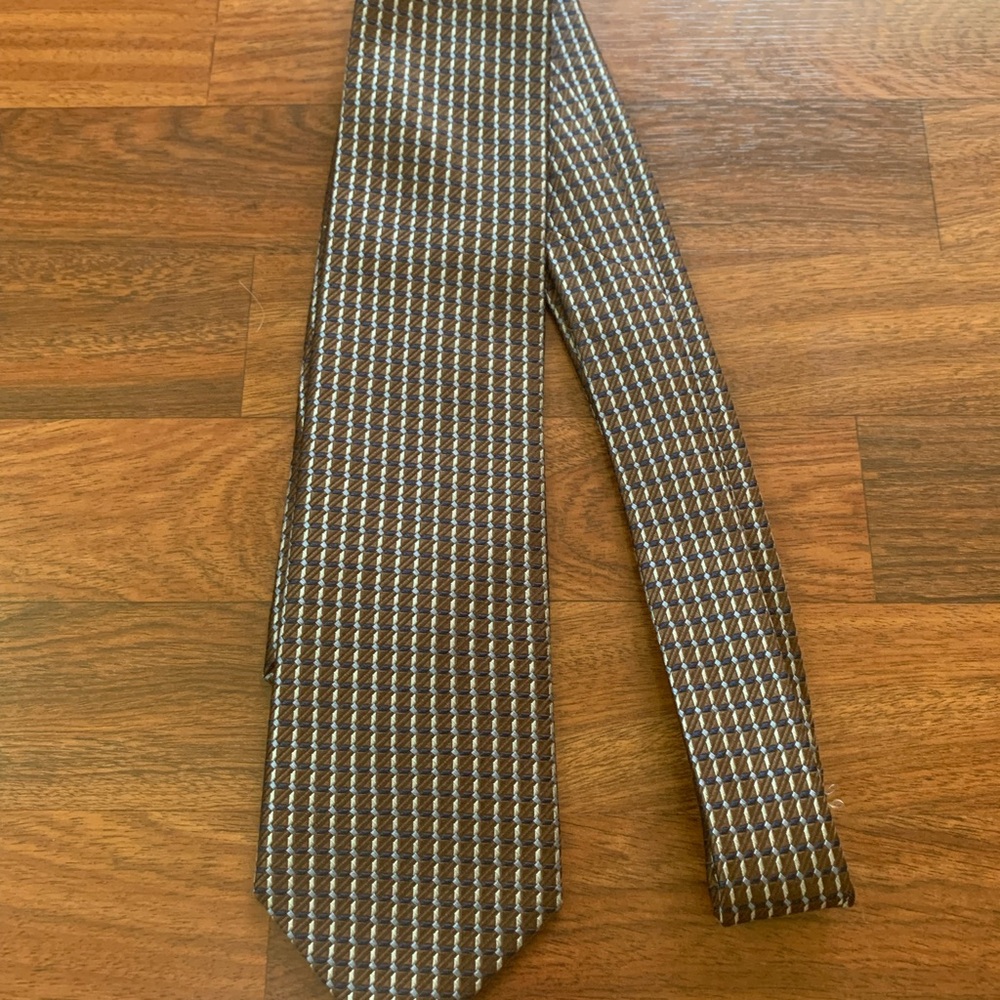 Saddlebred Silk Men’s Neck Tie RN 121148
58” Brown Office Business